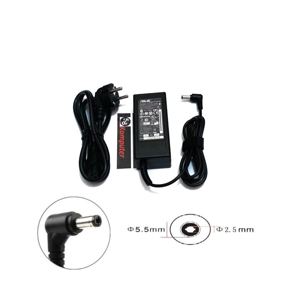 19V 3.42A 5.5x2.5mm 65W AC Adapter Charger Laptop Asus X401A X550C A450C Y481 X501LA X551C V85 A52F X555