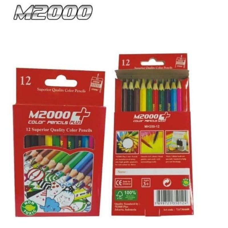 

Pensil Warna M2000 Pendek