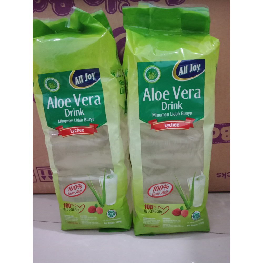 

Alljoy Aloevera Lychee 1250 gr