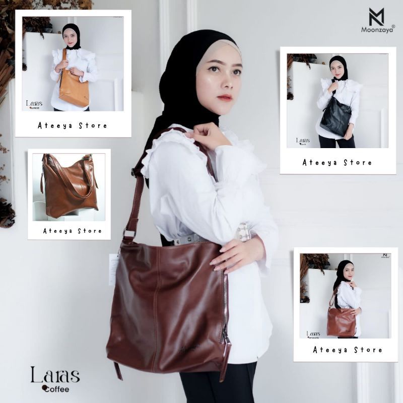 Moonzaya Laras Tas Hobi Totebag Kulit Wanita