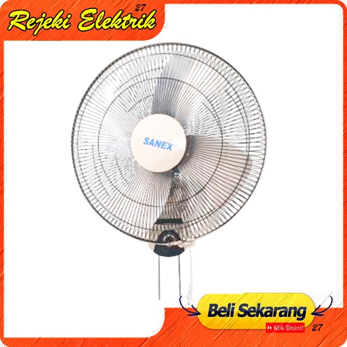 Wall fan Sanex WF 1878 Kipas Angin Dinding / Tornado Besi / Wall Fan 18 Inch