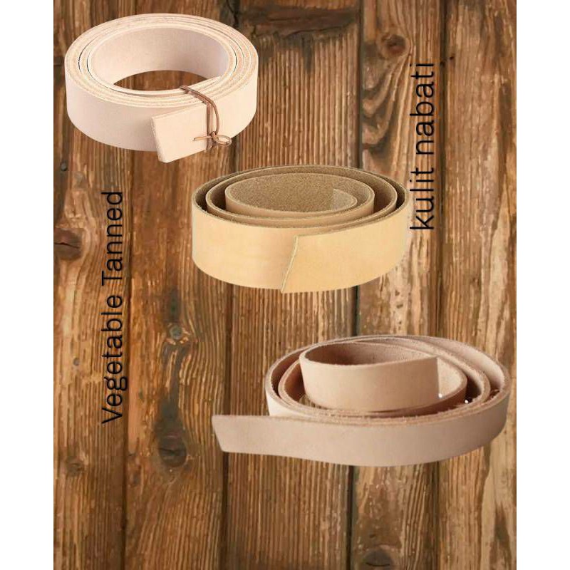 KULIT SAPI NABATI BAHAN CRAFT