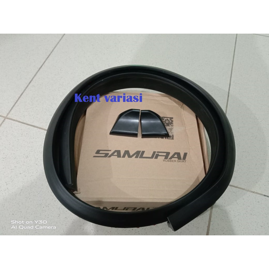 LIS BAGASI MOBIL SPOILER HITAM SAMURAI DUCKTAIL MINI