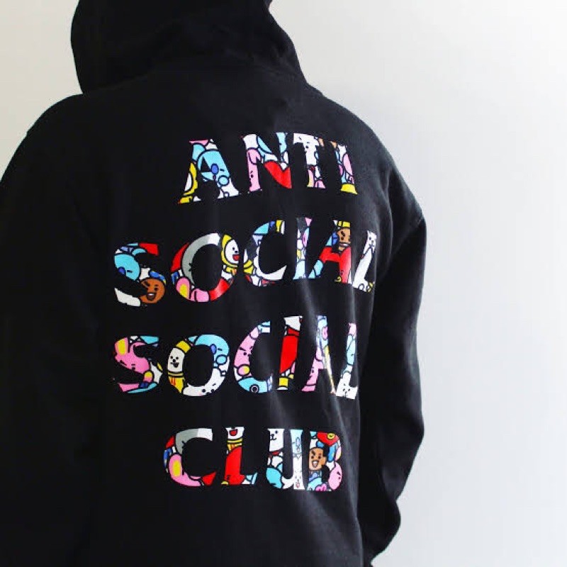 [ BAYAR DI TEMPAT / COD ] JAKET HOODIE SWEATER BTS BT21 CLUB BLENDING BT21 X ASSC