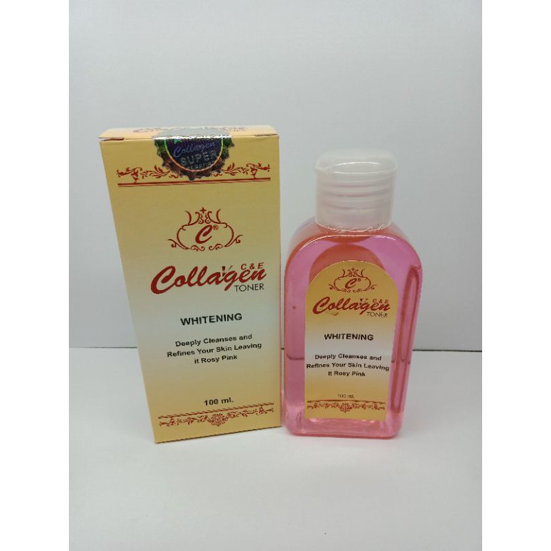 TONER COLLAGEN WHITENING ORIGINAL ISI 100ml (Satuan)