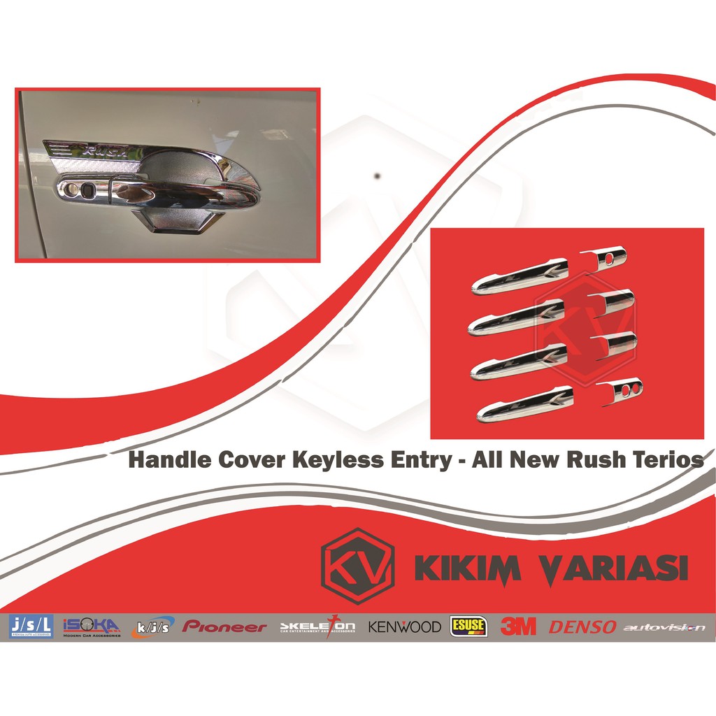 Cover Handle All New Rush Terios 2018 Keyless Entry