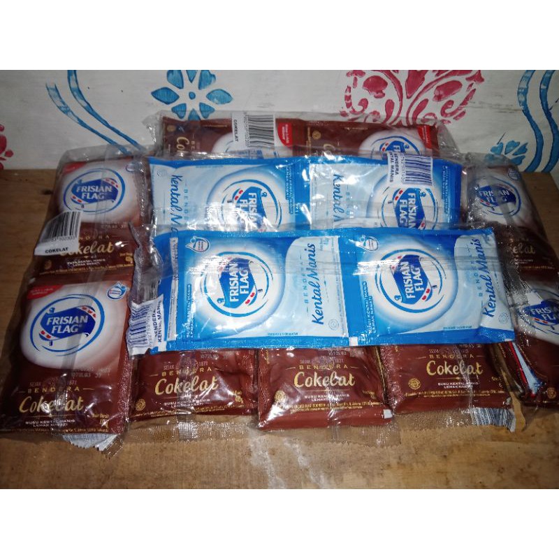 

Frisian Flag kental manis sachet(6pcs)