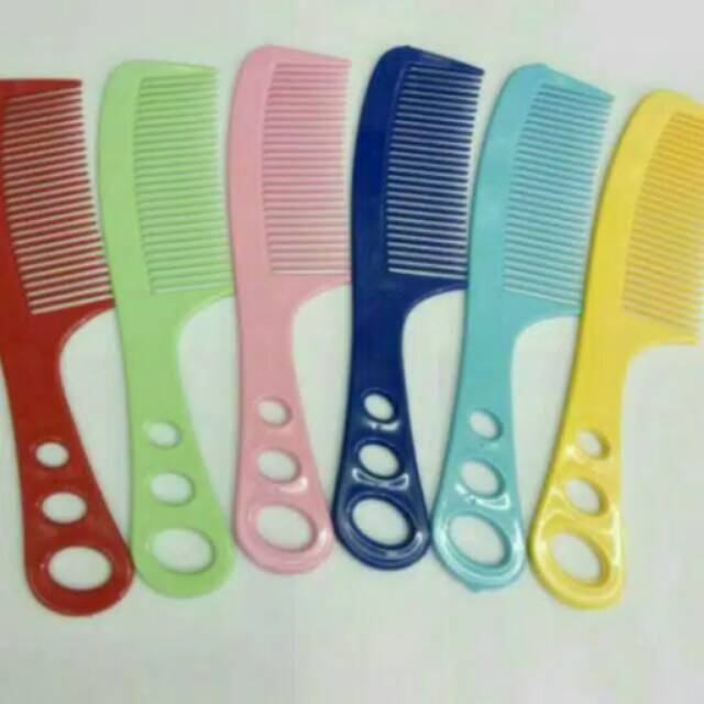 Souvenir sisir plastik besar