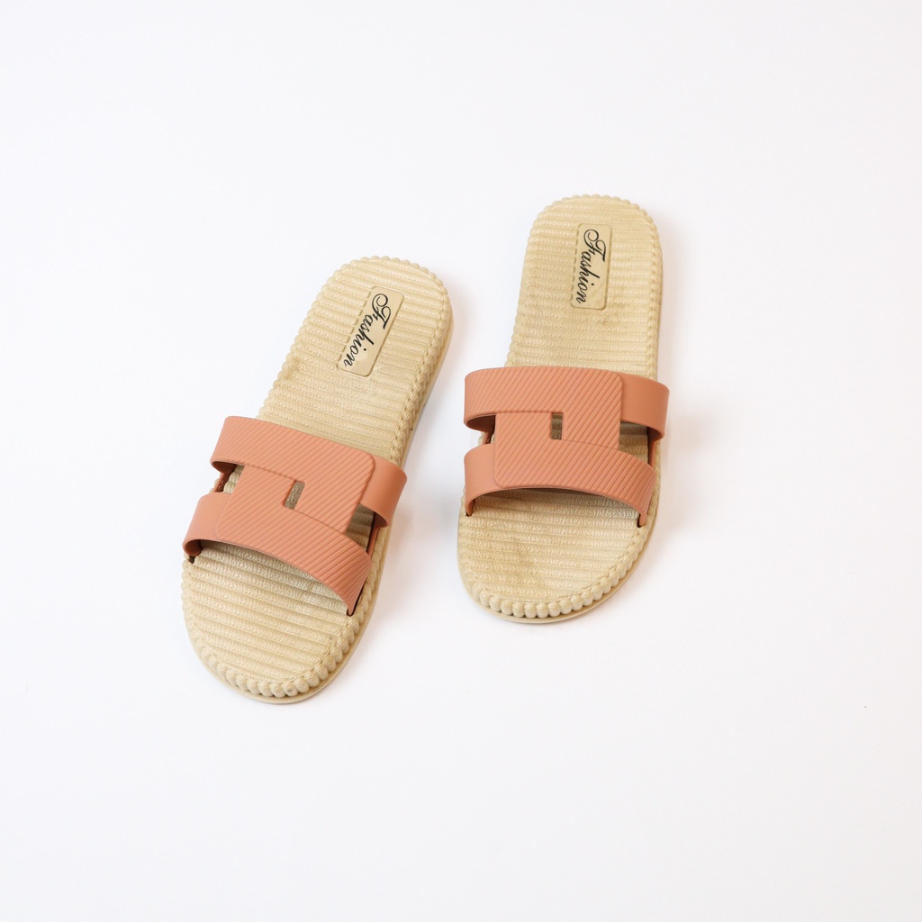 Adena Sandal Selop Wanita Slip On Teplek - Demorin Sendal Karet