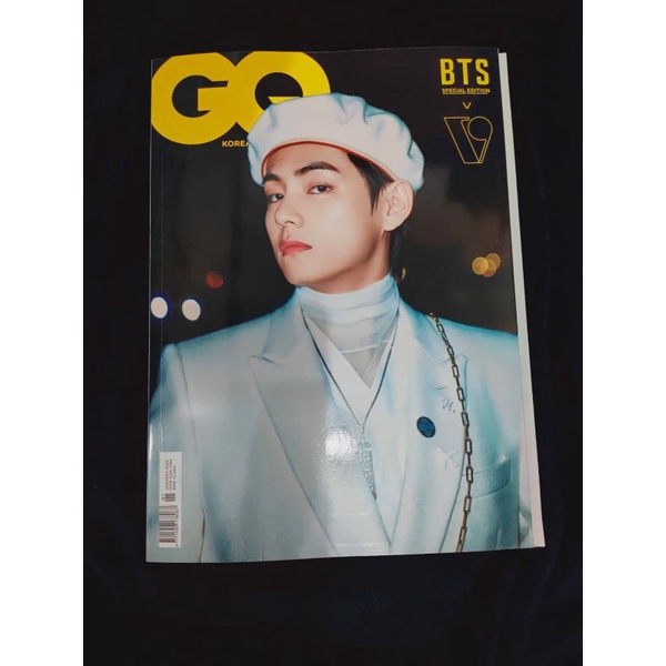 Majalah Magazine BTS GQ Vogue Korea Taehyung Jungkook Cover