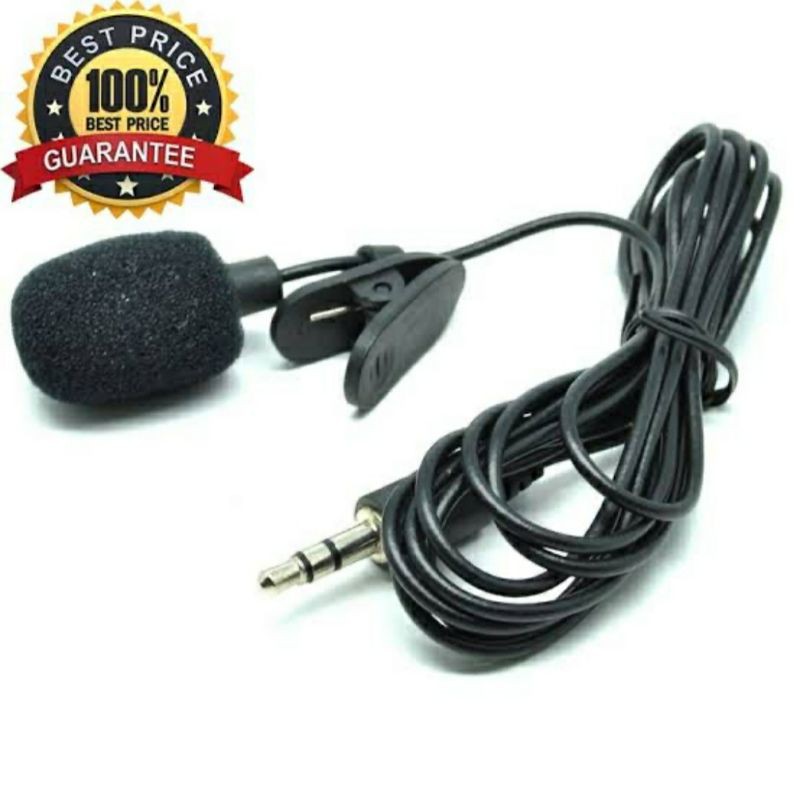 Mic Clip On Youtuber Jepit JACK 3.5mm