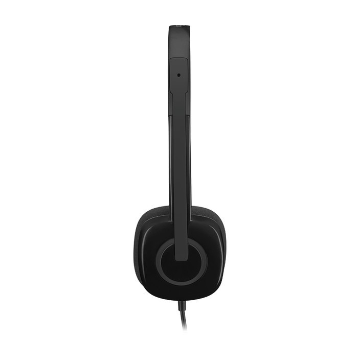 Logitech H151 Stereo Headset With Mic Headphone Earphone garansi resmi