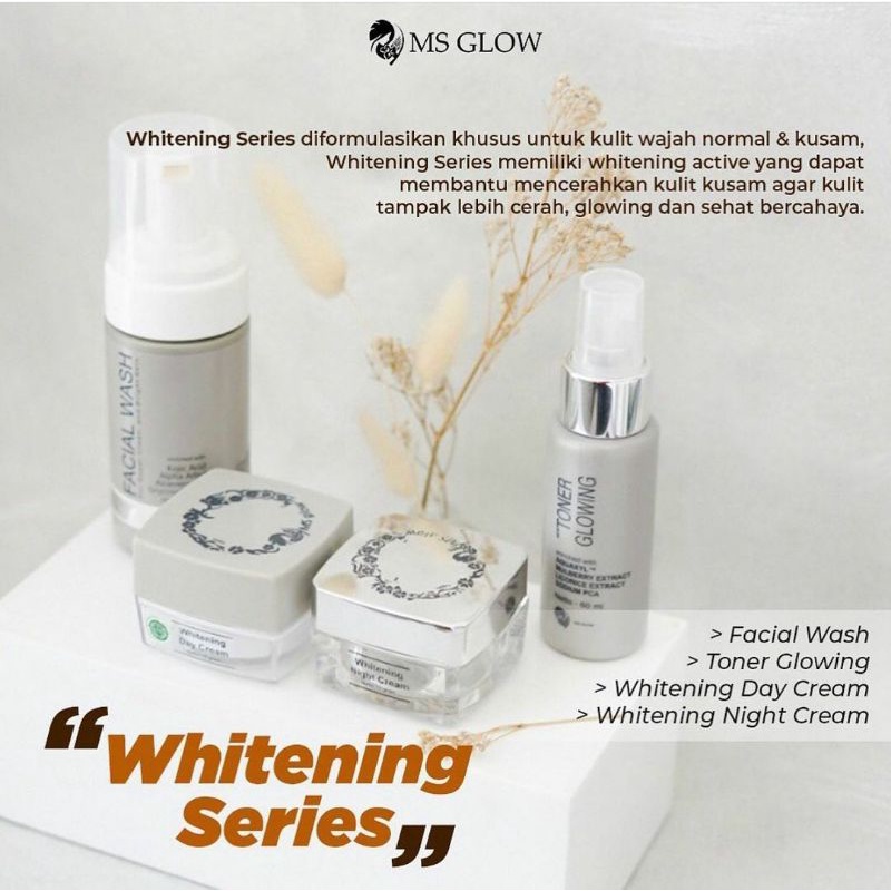 MS Glow Original Cream Ms Glow Cream Wajah Glowing Kosmetik Wajah Cream Perawatan Kecantikan Wajah