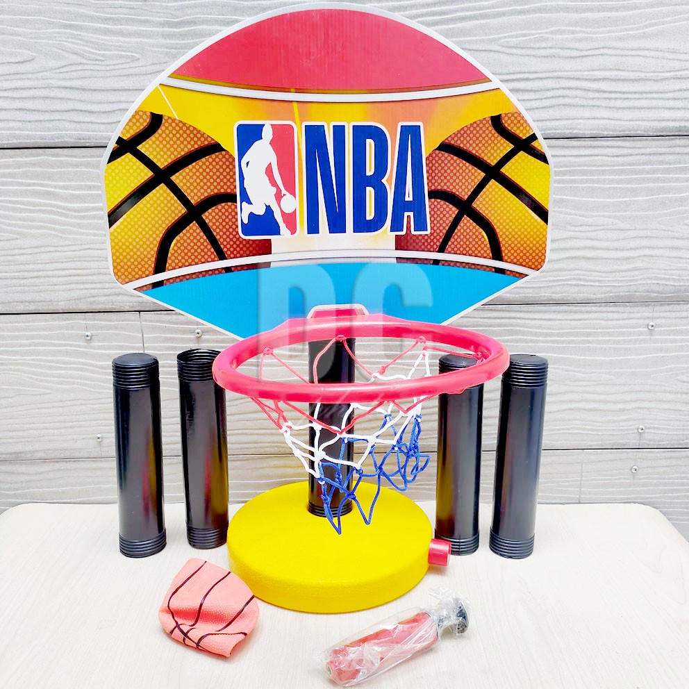 NBA Basketball Slam Dunk Mainan Ring Basket Motif RANDOM Justice League