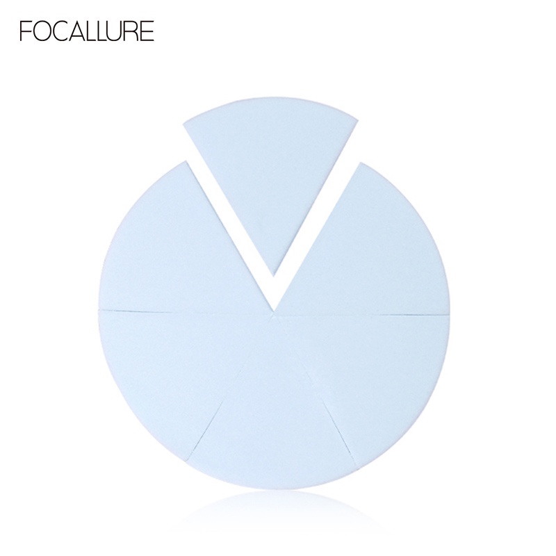 Focallure Makeup Sponge Soft Professional Makeup Tools-6 Count Wedges FA136-8