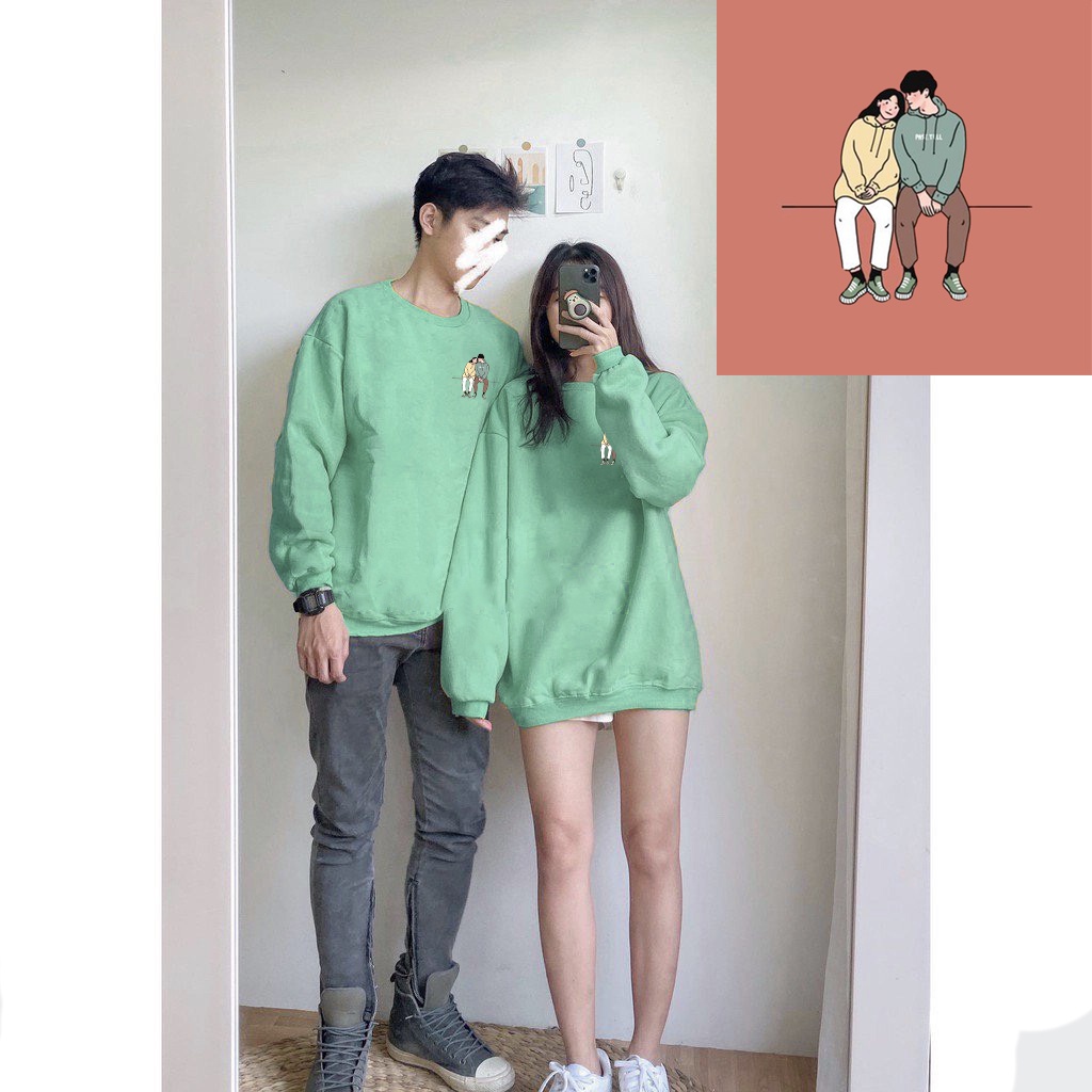 Sweater Aesthetic Couple Korean Style | New Sweater Trendy | Dhea Fashion | Untitres