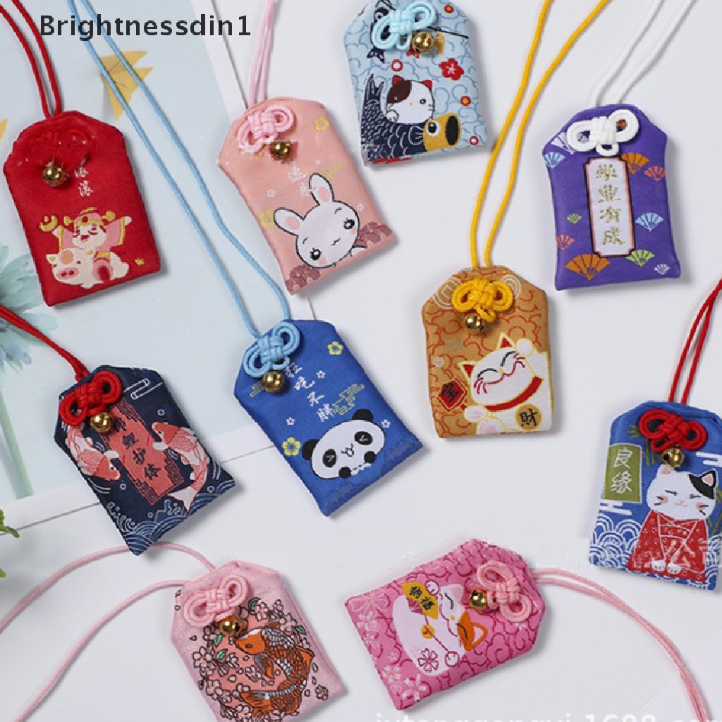 1 Pc Gantungan Kunci Desain Bordir Omamori Pray Love Untuk Kesehatan