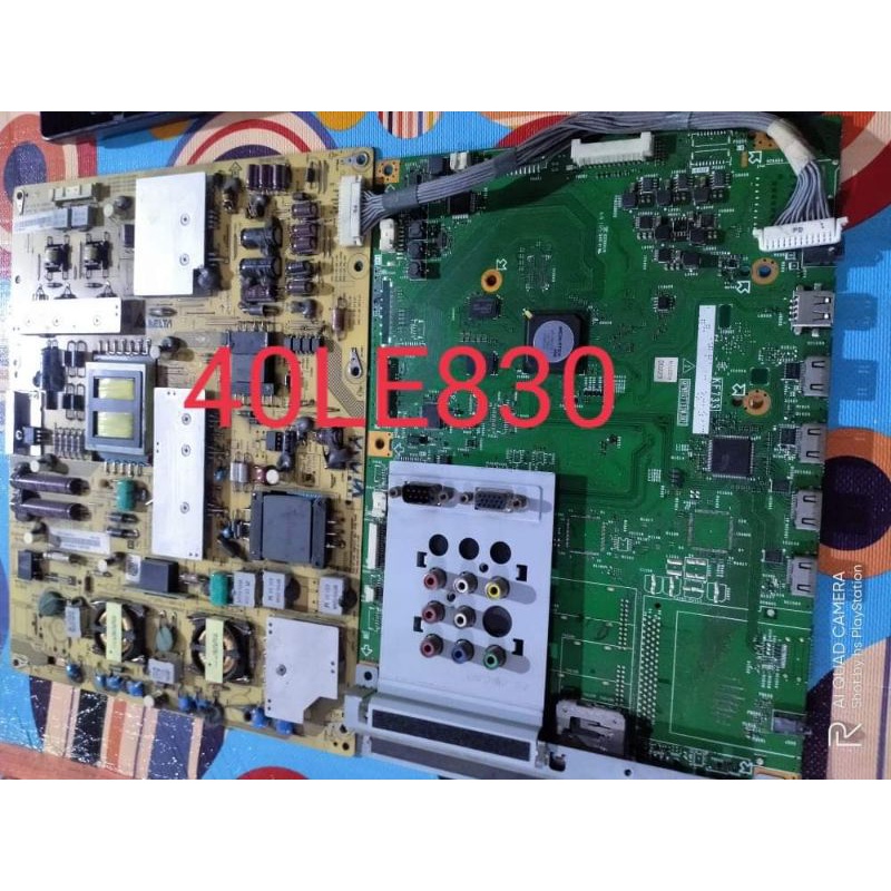 MESIN MB TCON T CON PSU POWER SUPPLY SUPLAY MAINBOARD MODUL TV SHARP LC 40LE830M - 40LE835M - 40LE83