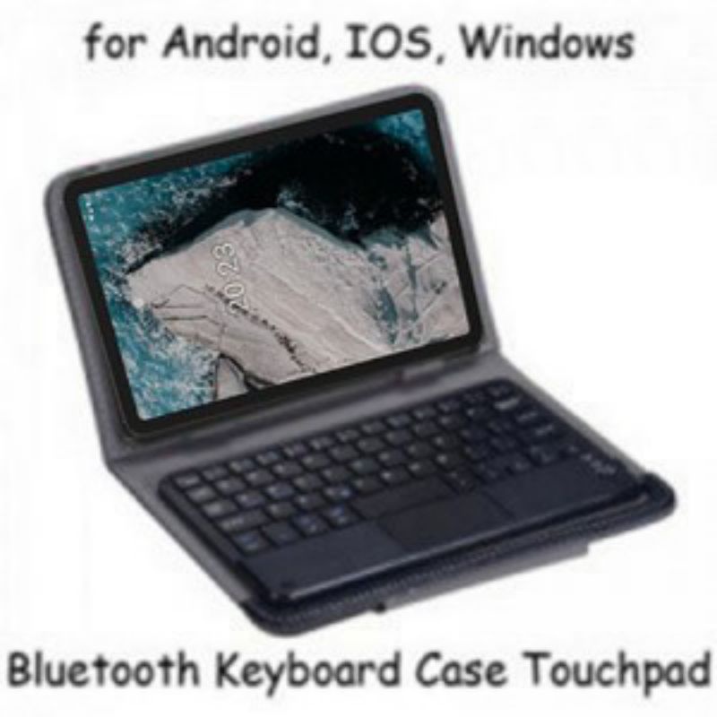 Keyboard Removable Touchpad Case Casing Cover Nokia Tab Tablet Android 10.4 Inch T20