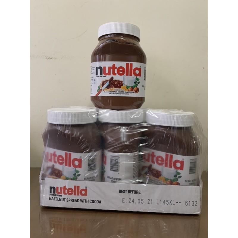 

Nutella Chocolate Hazelnut / selia Coklqat Nutella 1kg MURAH