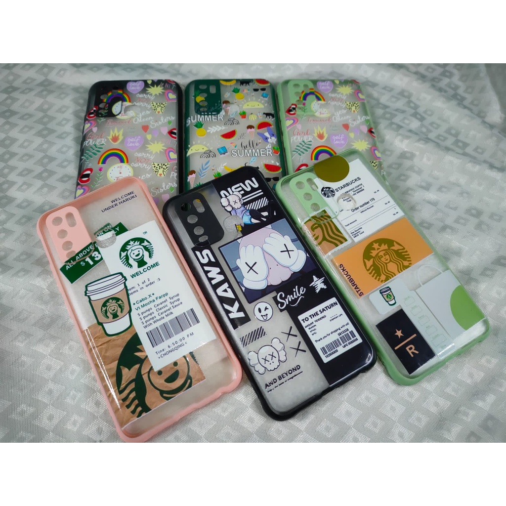 CASE MY CHOICE KARAKTER PLUS PELINDUNG CAMERA REDMI NOTE 10