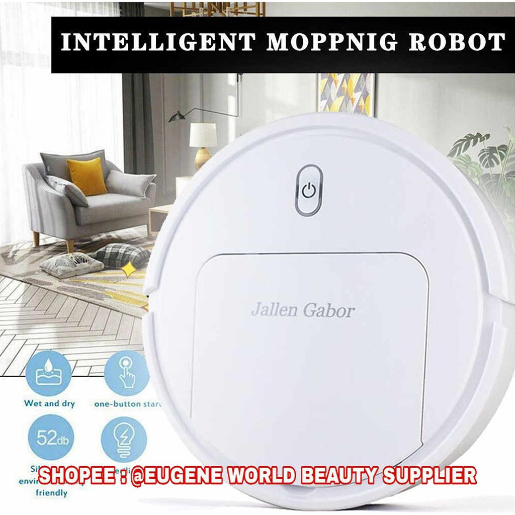 VACUUM CLEANER ROBOT ROBOTIC MURAH LUCU SAPU DAN PEL OTOMATIS ROBOT VACUUM CLEANER VACUM SAPU PEL