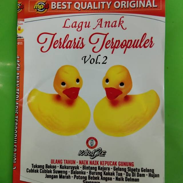 Kaset Lagu Anak Anak Terlaris Terpopuler Vol 2 Shopee Indonesia