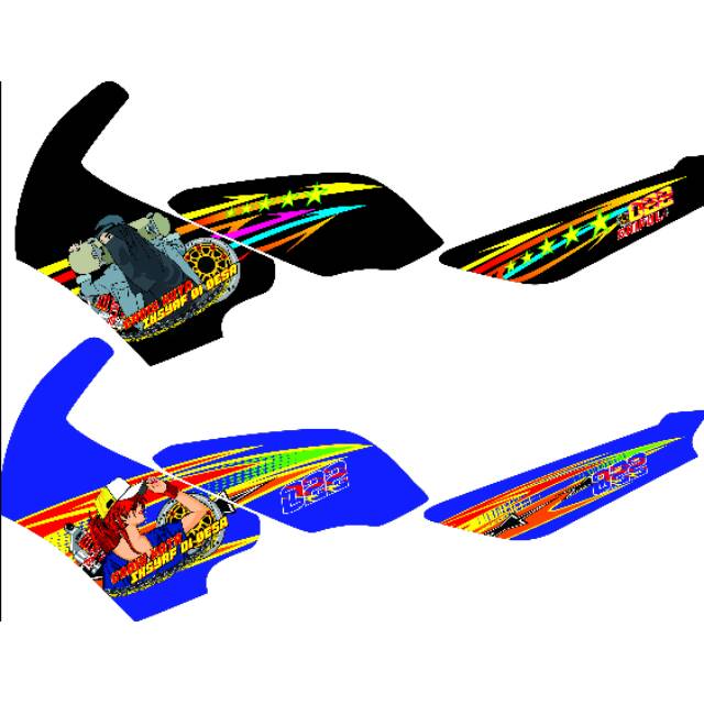 Striping ninja ssr variasi striping ninja custome