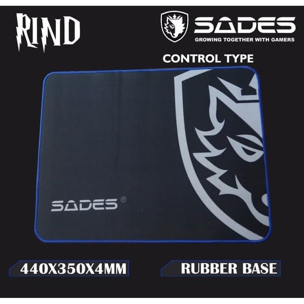 Sades Mousepad Rind - Gaming Mousepad