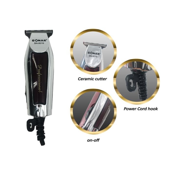 Hair Clipper Sonar SN-6016 Mesin Alat Cukur Rambut Profesional