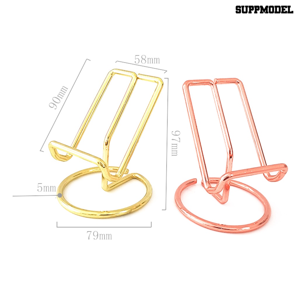 Sdl Bracket Stand Holder Handphone / Tablet Portable Bahan Besi Anti slip