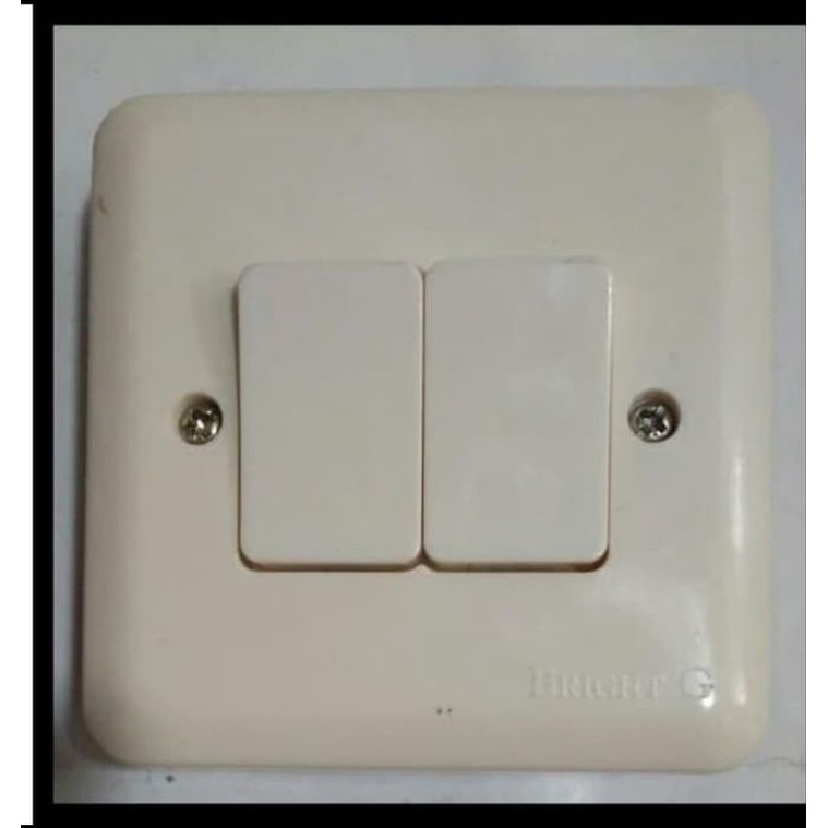 Saklar seri switch Bright G IB tombol lampu on off