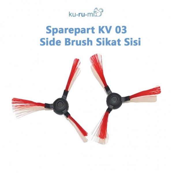 KURUMI SPAREPART SIDE BRUSH SIKAT SISI FOR KV03/ KV 03