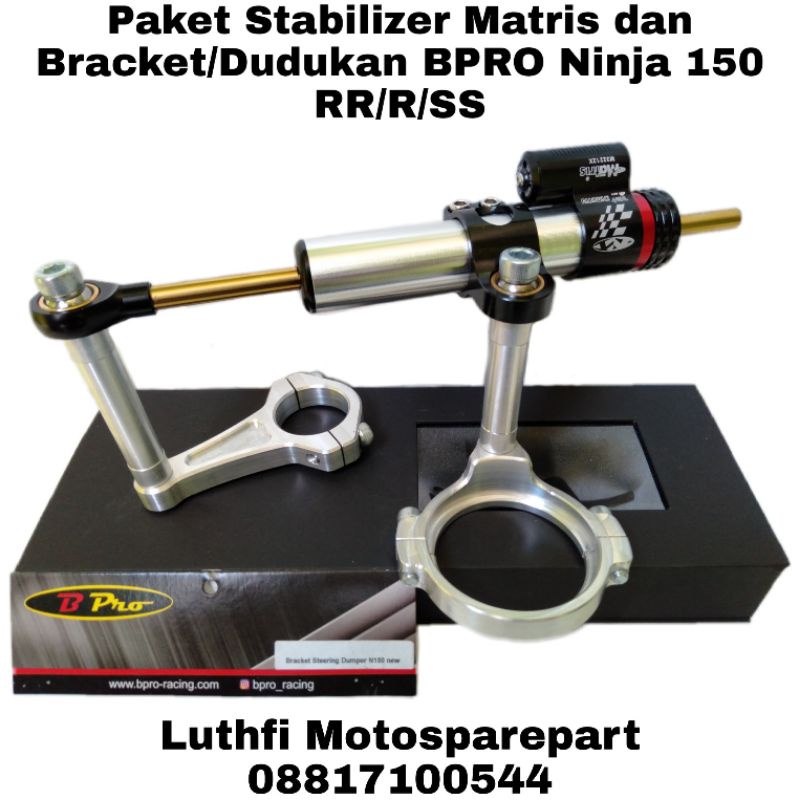 Jual Paket Stabilizer Sterring Dumper Matris Dan Bracket Dudukan