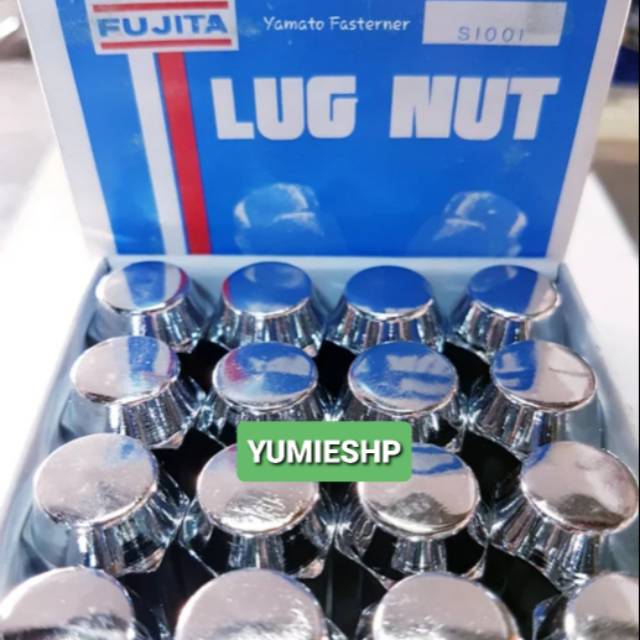 MUR RODA LONG M12  x 1.5 K21 FUJITA RACING LUG NUT 12 MM. Toyota Daihatsu mitsubishi