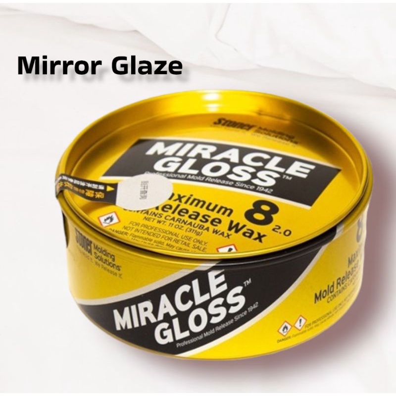 

Mirror.wax glaze/ anti lengket fiber resin