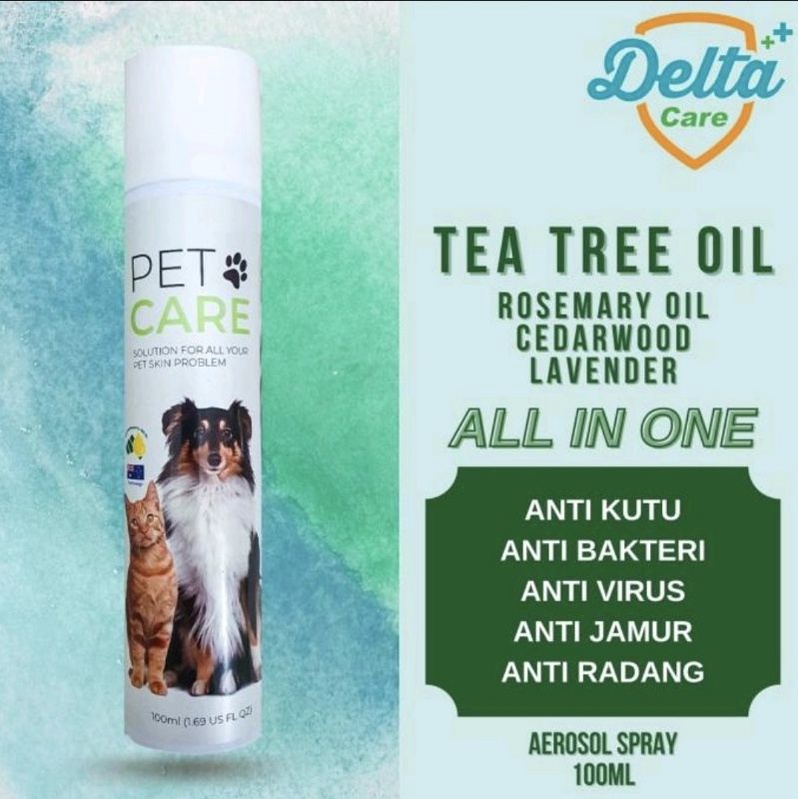 Tea Tree Oil Pet Care Aerosol Spray 100ml