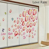Wall Sticker Love Rain
