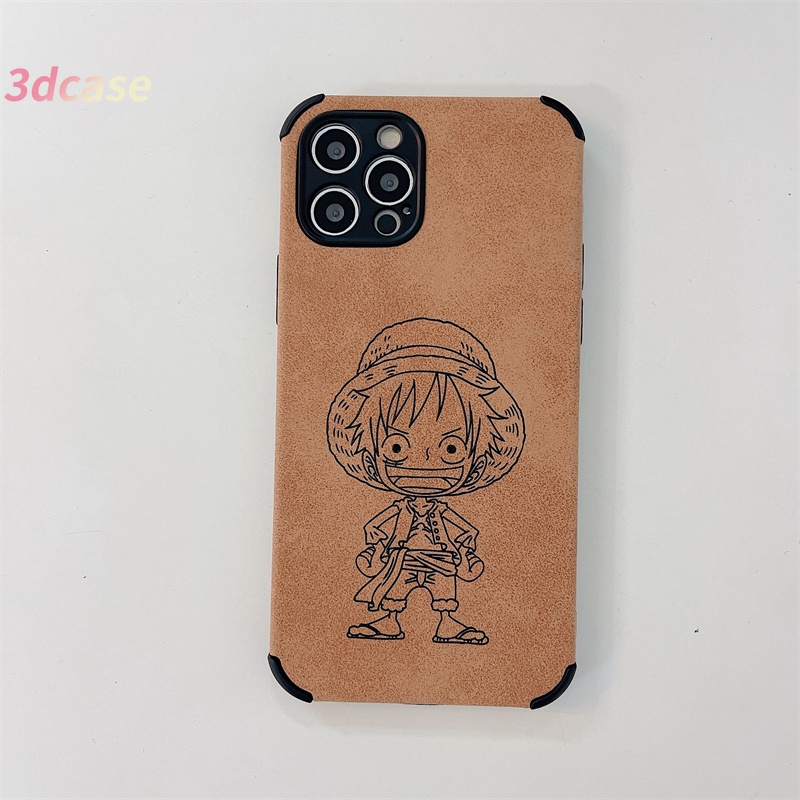 Casing Xiaomi Redmi POCO C3 X3 NFC X3 PRO M3 Redmi 9C NFC 9T 9 PRO Power 10X POCO M2 PRO Redmi Note 9 8 10 10S 9 PRO MAX 9S A9 A5 A53 2020 A7 A15 A54 Leather Cartoon One Piece Pattern Soft Case Back Cover