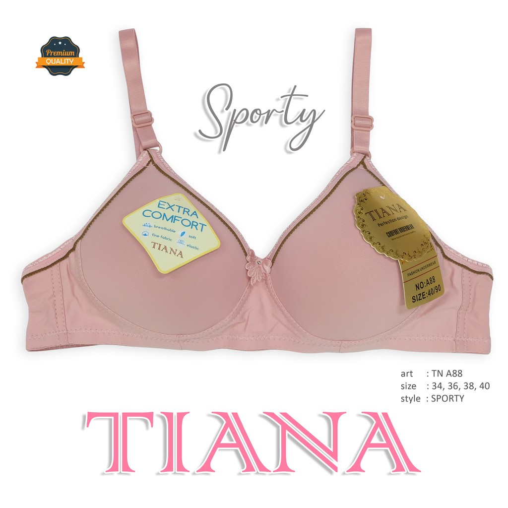 TIANA | BRA Polos TANPA KAWAT / BH Polos / art TN A88