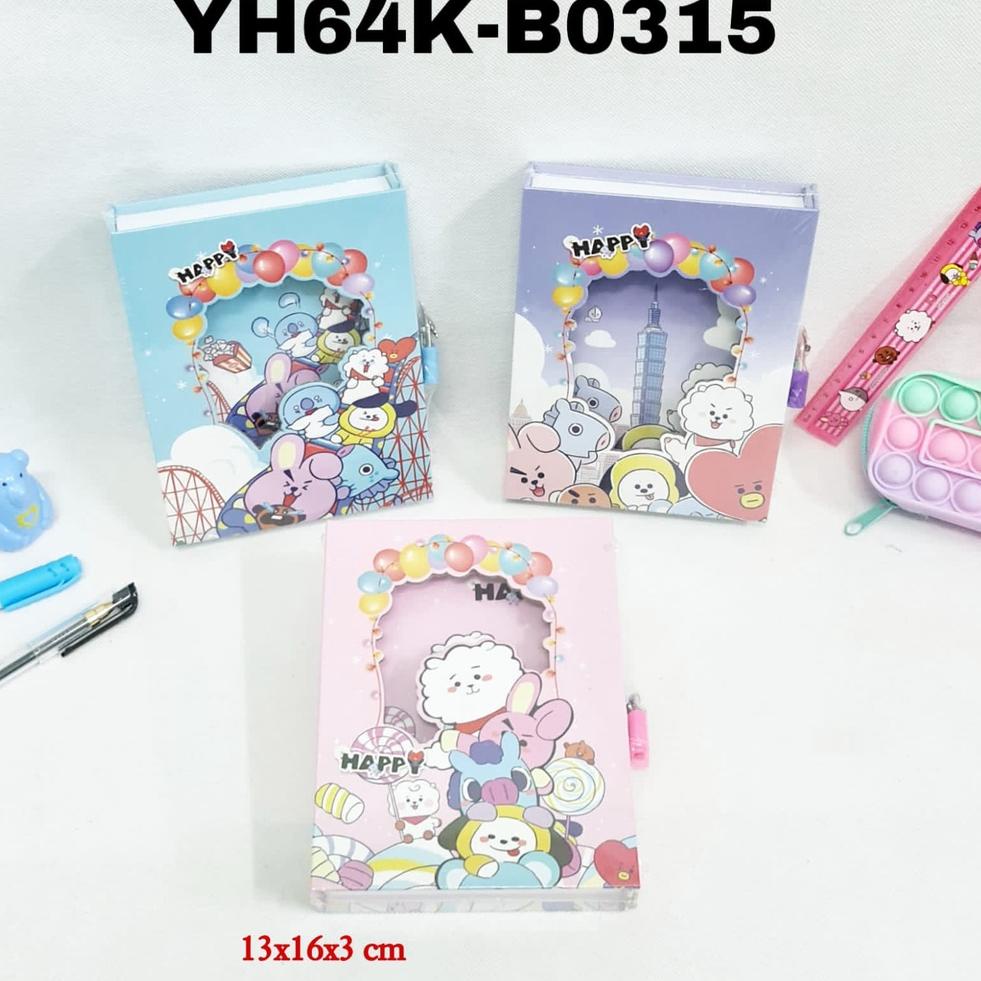 

PALING DIMINATI Buku Diary Anak Kunci Gembok Uk. Kecil (T 16,5 cm x P 12,7 cm) 2379 ↿