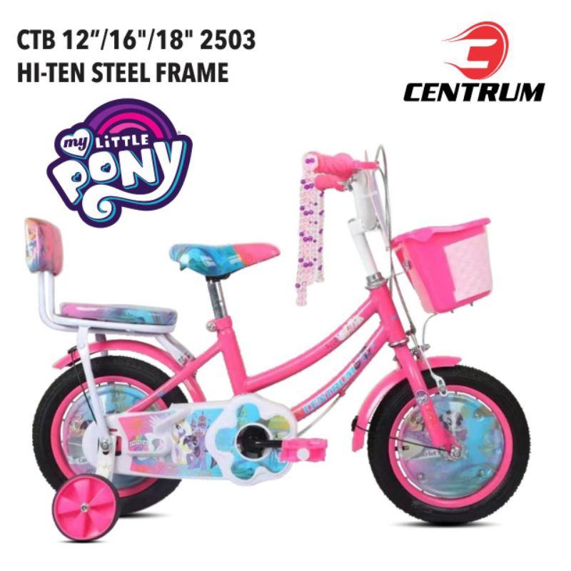 Sepeda Anak Cewek Mini Centrum 307 Ukuran 12 ,16 Inch &amp; 18 Inch