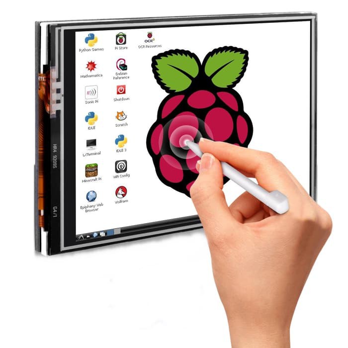 LCD Display Module 3.5 inch TFT Touch Screen for Raspberry Pi