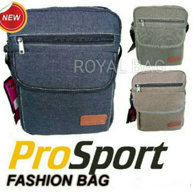 Tas Selempang shoulder sling bag casual kasual murah import kanvas pria wanita Prosport original 289