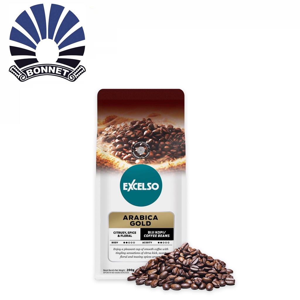 

KOPI EXCELSO ARABICA GOLD BIJI 200gr 8991002102217