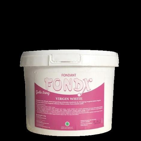 

Fondx Fondant per pail 5kg gula dekorasi ---NEW---