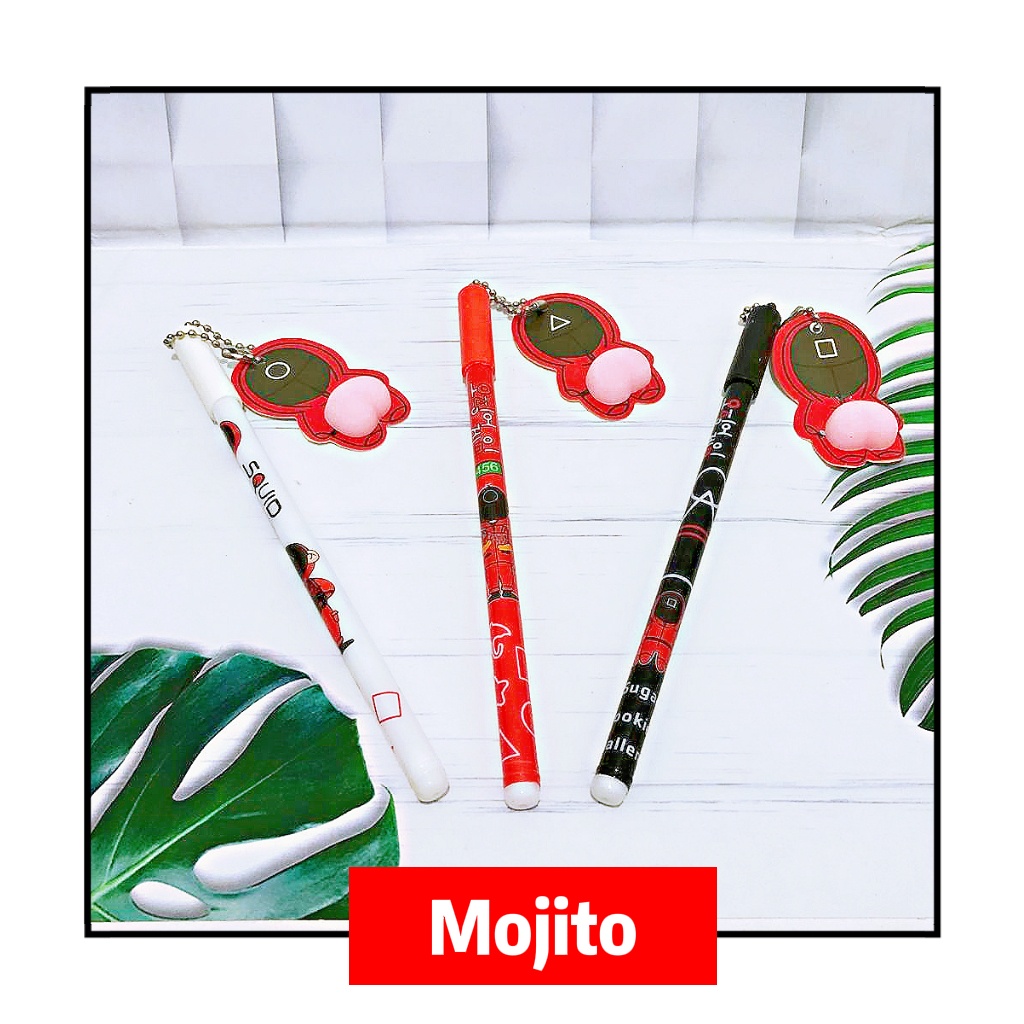 

Pulpen Squid Game / Pen Squid Game / Gel Pen Squid Game / Pen Squid Game Pantat / Pen Squid Game Slime / Pen Slime Squid Game / Pen Slame Squid Game / Pen Gantung Squid Game