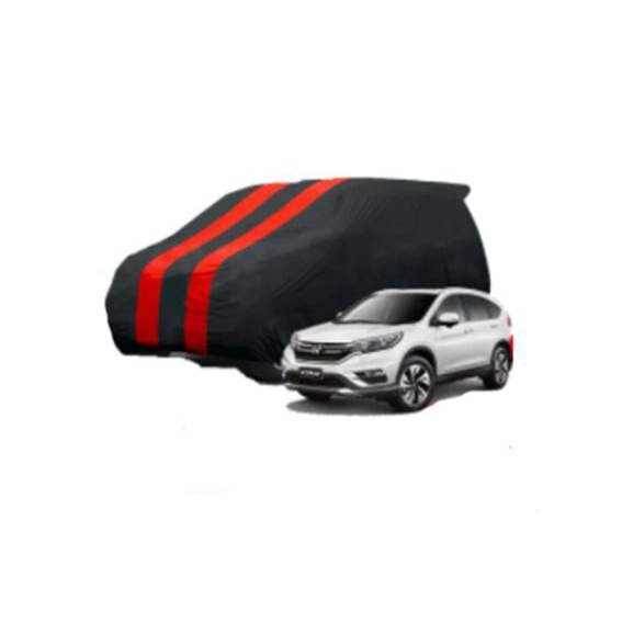 Sarung Mobil Body Cover 2 Warna Merah Hitam Honda CRV