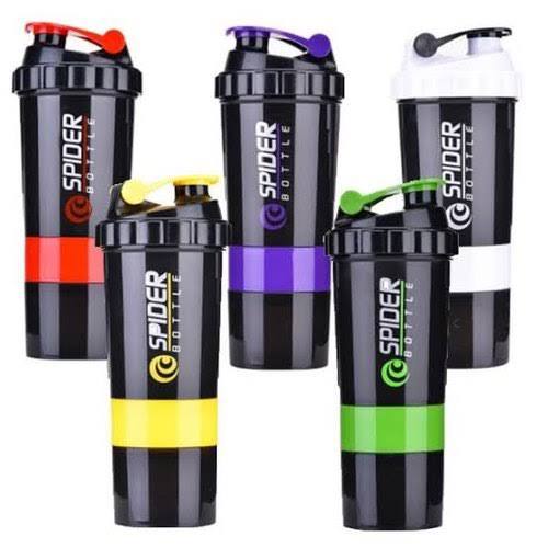 Botol Minum Shaker Sport Spider Cup 600ml