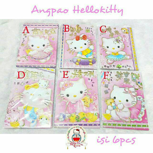 

Angpao Imlek Hellokitty isi 6